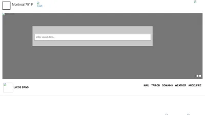 Screenshot of Lycos.com