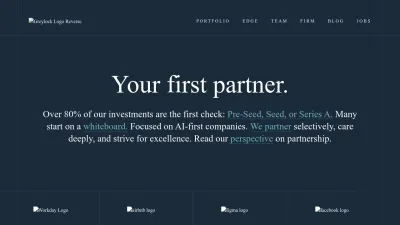 Screenshot of Greylock.com