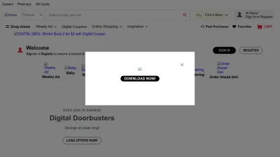 Screenshot preview of shoprite.com