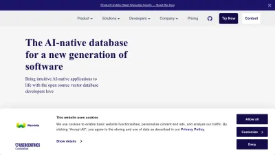 Screenshot of Weaviate.io