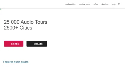 Screenshot of Izi.travel