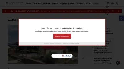 Screenshot of Ktvz.com