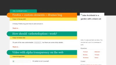 Screenshot of Jakearchibald.com