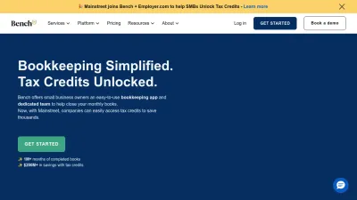 Screenshot of Bench.co