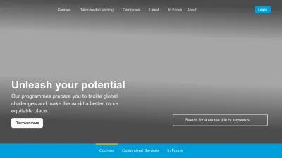 Screenshot of Unssc.org