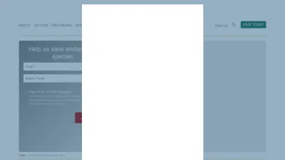 Screenshot of Biologicaldiversity.org