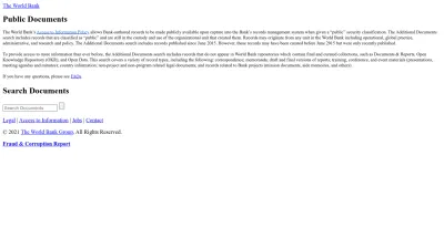 Screenshot of Pubdocs.worldbank.org