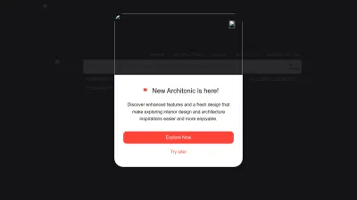 Screenshot preview of architonic.com