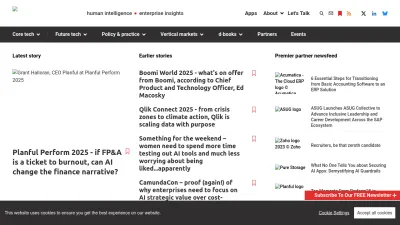 Screenshot of Diginomica.com