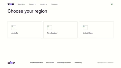 Screenshot of Zip.co