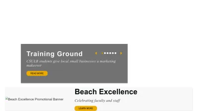 Screenshot preview of csulb.edu
