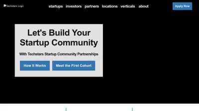 Screenshot preview of techstars.com