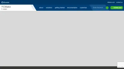 Screenshot of Cmake.org