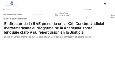 Screenshot of Rae.es