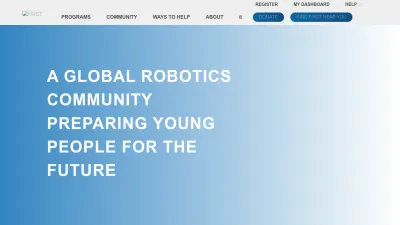 Screenshot preview of firstinspires.org
