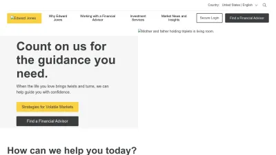 Screenshot of Edwardjones.com