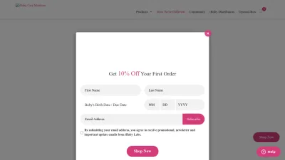 Screenshot preview of ibabylabs.com