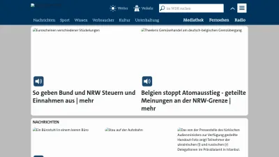 Screenshot of Wdr.de
