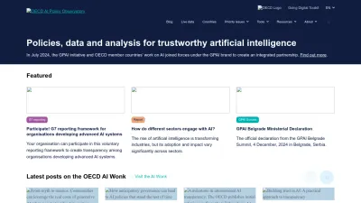 Screenshot preview of oecd.ai