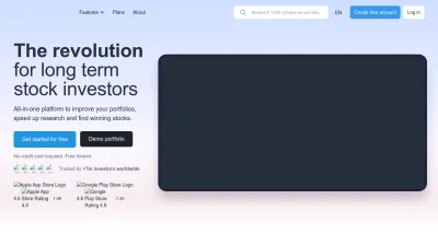 Screenshot preview of simplywall.st
