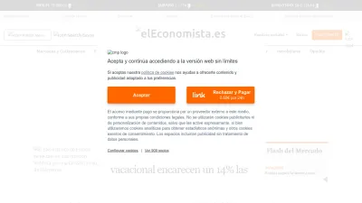 Screenshot preview of eleconomista.es
