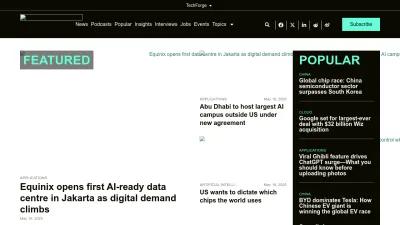 Screenshot of Techwireasia.com