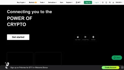 Screenshot of Poloniex.com