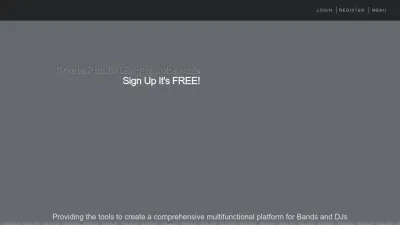 Screenshot of Artistecard.com