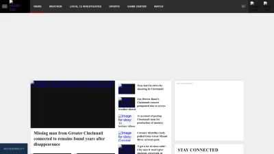 Screenshot of Local12.com