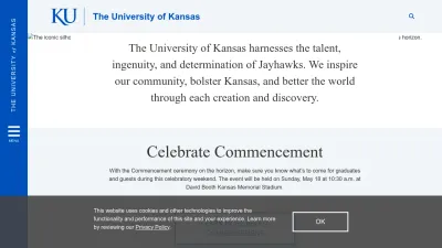 Screenshot of Ku.edu