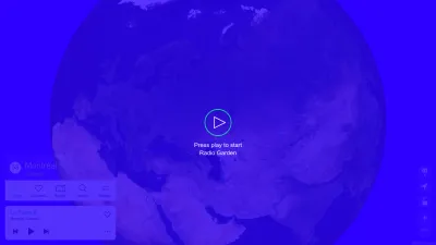 Screenshot of Radio.garden
