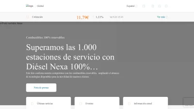 Screenshot preview of repsol.com