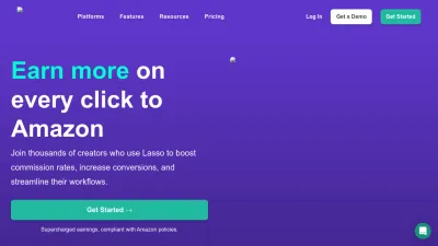 Screenshot of Getlasso.co