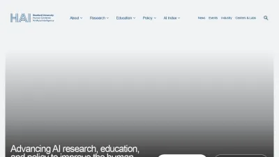 Screenshot of Hai.stanford.edu