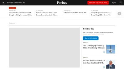 Screenshot preview of blogs.forbes.com