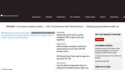 Screenshot of Federalnewsnetwork.com