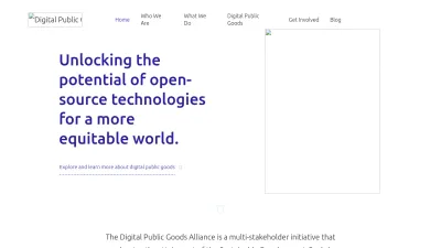 Screenshot of Digitalpublicgoods.net