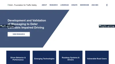 Screenshot of Aaafoundation.org