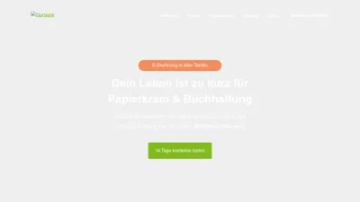 Screenshot of Fastbill.com