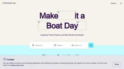 Screenshot preview of getmyboat.com