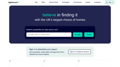 Screenshot preview of rightmove.co.uk