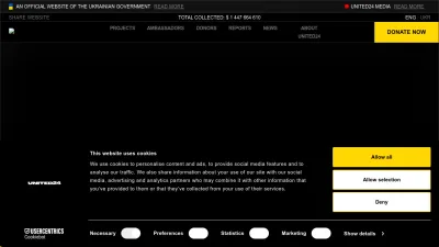 Screenshot of U24.gov.ua