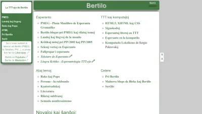 Screenshot of Bertilow.com