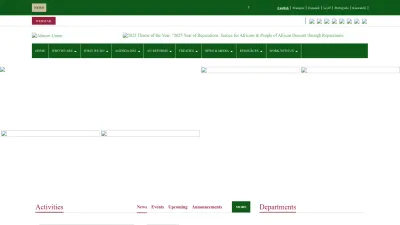 Screenshot of Au.int