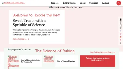 Screenshot preview of handletheheat.com