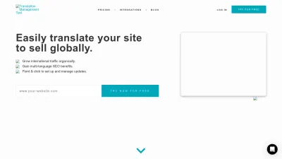 Screenshot of Bablic.com