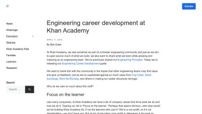 Screenshot of Engineering.khanacademy.org