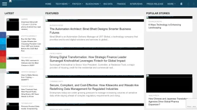 Screenshot of Techbullion.com