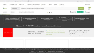 Screenshot of Bubok.es