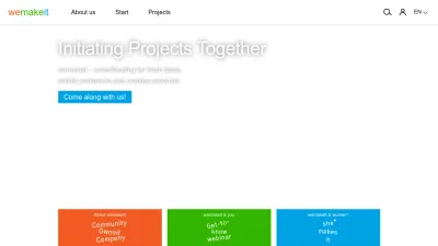 Screenshot preview of wemakeit.com